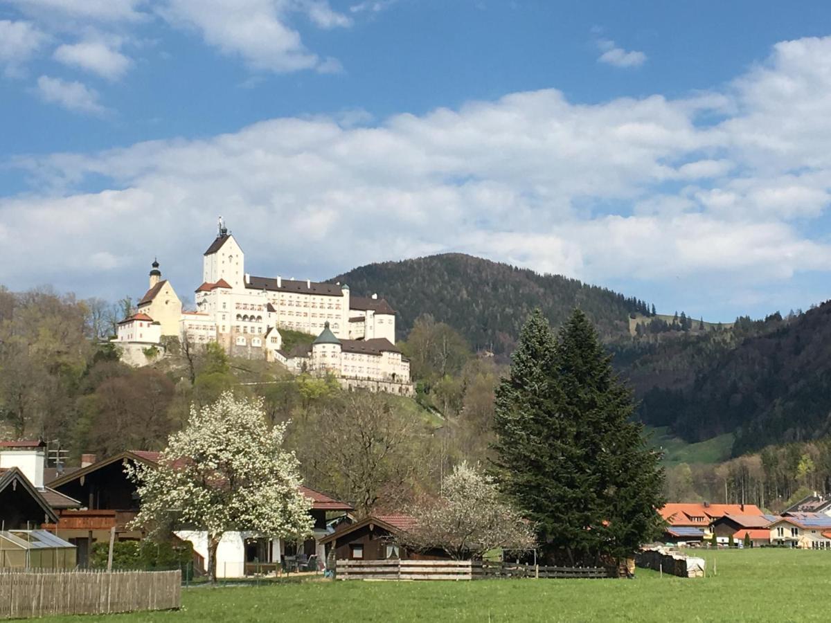 Ferienwohnung Ciao-Aschau Haus Zur Burg Ap112 Burgblick Aschau im Chiemgau Exterior foto